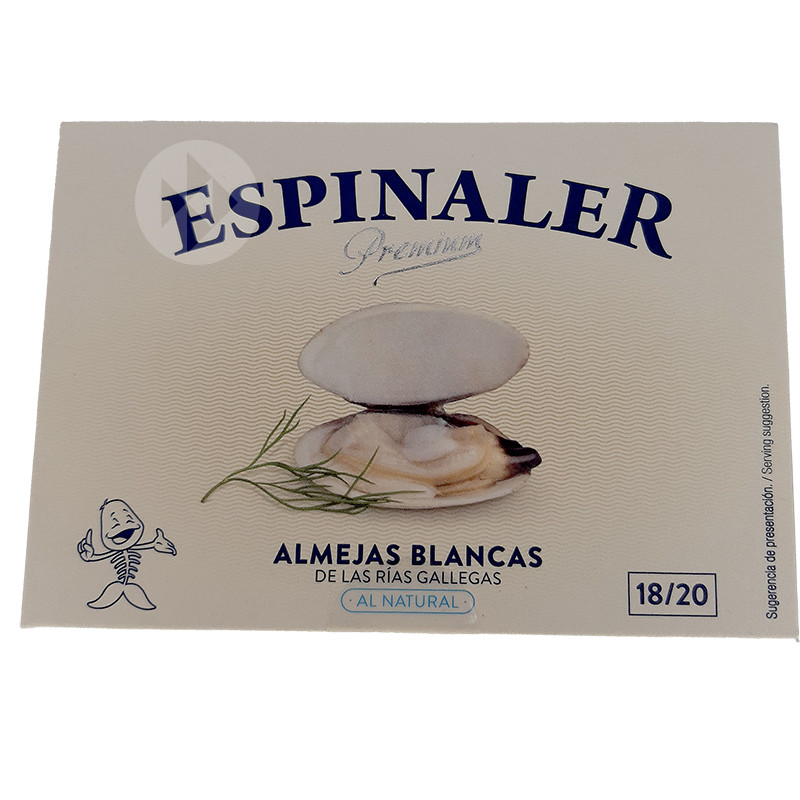 ALMEJAS BLANCAS 18 PIEZAS OL-120